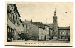 CPA   57 : BOULAY   La Place     VOIR  DESCRIPTIF  §§§§ - Boulay Moselle