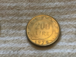 Münze Münzen Umlaufmünze Italien 200 Lire 1979 - 200 Liras