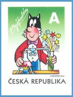 ** 657 Czech Republic Myspulin Of Ctyrlistek (Four-Leaf Clover) Cartoon 2010 Chemistry Cat - Scheikunde