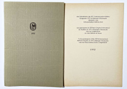 Den Teilnehmern Des XIV. Internationalen Exlibris-Kongresses 1972 In Helsingör (Dänemark) überreicht Vom Sc - Ex-libris