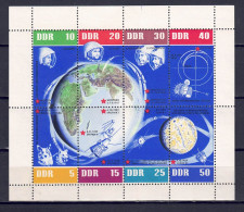 DDR 1962 - 5 Jahre Weltraumflug, Nr. 926 - 933 Im Klb. , Postfrisch ** / MNH - 1950-1970