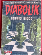 DIABOLIK ANNO XIII N° 22 Ottobre 1974 "Doppio Gioco" - Diabolik