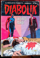 DIABOLIK ANNO XV N° 9 Aprile 1976 "Troppo Tardi" - Diabolik