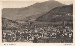 FRANCE - Munster - Vue Générale - Carte Postale Ancienne - Munster