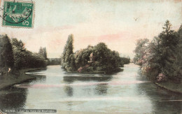 FRANCE - Paris - Vue Sur Le Lac Du Bois De Boulogne - Colorisé - Carte Postale Ancienne - Parken, Tuinen