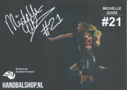 Trading Cards KK000554 - Handball Netherlands 10.5cm X 13cm: MICHELLE GOOS - Handbal