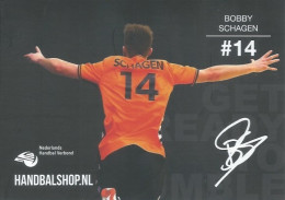 Trading Cards KK000557 - Handball Netherlands 10.5cm X 13cm: BOBBY SCHAGEN - Balonmano