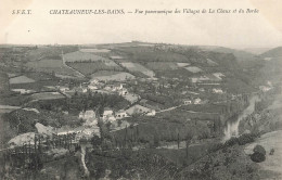 FRANCE - Chateauneuf Les Bains - Vue Panoramique Des Villages De La Chaux Et Du Borda - Carte Postale Ancienne - Riom