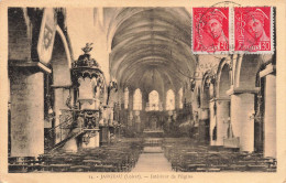 FRANCE - Jargeau (Loiret) - Intérieur De L'Eglise - Carte Postale Ancienne - Jargeau