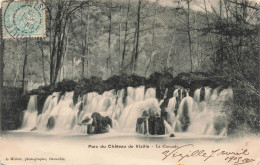 FRANCE - Vizille - Vue Sur Le Parc Du Château De Vizille - La Cascade - Carte Postale Ancienne - Vizille