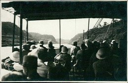 PANAMA - CANAL ZONA / ON THE BOAT  - RPPC POSTCARD - 1930s (17725) - Panama
