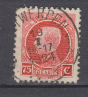 COB 212 Oblitération Centrale ANTWERPEN 1 - 1921-1925 Piccolo Montenez