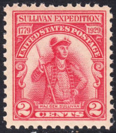 !a! USA Sc# 0657 MNH SINGLE (a2) - Sullivan Expedition - Neufs