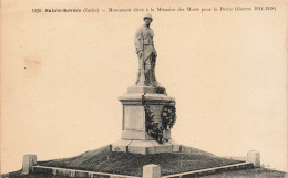 FRANCE - Sainte Sévère - Monument élevé à La Mémoire Des Morts Pour La Patrie - Carte Postale Ancienne - Otros & Sin Clasificación