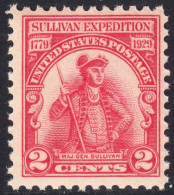 !a! USA Sc# 0657 MNH SINGLE (a3) - Sullivan Expedition - Unused Stamps