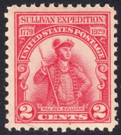 !a! USA Sc# 0657 MNH SINGLE (a4) - Sullivan Expedition - Unused Stamps
