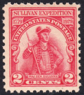 !a! USA Sc# 0657 MNH SINGLE (a5) - Sullivan Expedition - Neufs