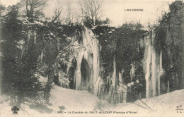 FRANCE - La Cascade Du Saut Du Loup - Paysage D'hiver - Carte Postale Ancienne - Le Mont Dore