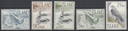 Iceland      .       Yvert    .     294/298      .     **      .      MNH - Unused Stamps