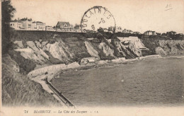 FRANCE - Biarritz - Vue Sur La Côte Des Basques - LL - Carte Postale Ancienne - Biarritz
