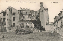 FRANCE - Environs De Châtel Guyon - Chazeron - Le Château - Carte Postale Ancienne - Châtel-Guyon