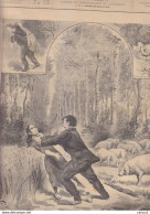 C1  PROGRES ILLUSTRE Assassinat D Une BERGERE A SAINT ANDRE DE CORCY Ain 1898 PORT INCLUS France - Rhône-Alpes
