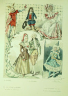 Gravure De Mode Revue De La Mode Gazette 1899 N°53 Travestissements (Costumes D'enfants) - Antes De 1900