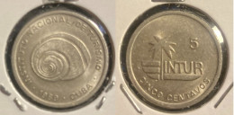 Cuba 5 Centavos 1989 (Small 5 ) KM#412.3 - Used - Cuba