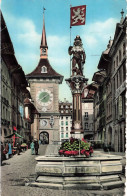 SUISSE - Bern - Zeitglockenturm Mit Zähringerbrunnen - Tour De L'horloge - Carte Postale - Berna