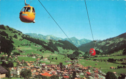 SUISSE - Zweisimmen - Gondelbahn Zweisimmen - Rinderberg - Téléphérique - Carte Postale - Zweisimmen