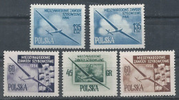 Poland Stamps MNH ZC 712-14: Sport Gliding Competition - Neufs