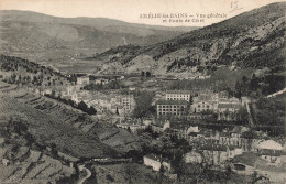 FRANCE - Amélie Les Bains - Vue Générale De La Ville Et La Route De Céret - Carte Postale Ancienne - Amélie-les-Bains-Palalda