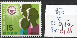JAPON 850 * Côte 0.50 € - Unused Stamps