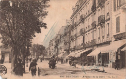 FRANCE - Belfort - Avenue De La Gare - CLB - Carte Postale Ancienne - Belfort - Ciudad