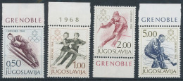 1968. Yugoslavia - Olympics - Hiver 1968: Grenoble