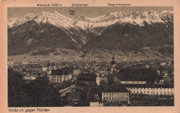 AUTRICHE - Innsbruck Gegen Norden - Brandjoch - Sattelspitzen - Seegrubenspitzen - Carte Postale Ancienne - Innsbruck