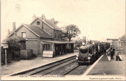 CPA - SELECTION - NOEUX LES MINES  -  Arrivée D'un Train En Gare De Noeux - Noeux Les Mines