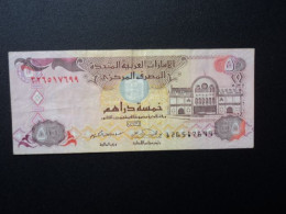 ÉMIRATS ARABES UNIS : 5 DIFHAMS   1422 / 2001   P 19b      TTB * - United Arab Emirates