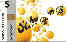 Switzerland: Swiss Telecom 09/96 Schweppes. Mint - Schweiz