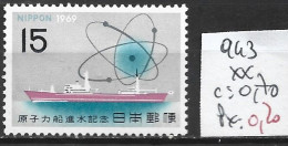 JAPON 943 ** Côte 0.70 € - Unused Stamps