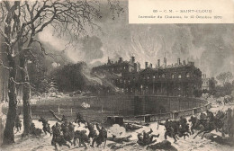 FRANCE - Saint Cloud - Incendie Du Château - Le 13 Octobre 1870 - Carte Postale Ancienne - Saint Cloud