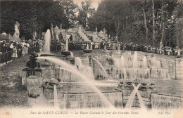 FRANCE - Saint Cloud - Parc - La Haute Cascade Le Jour Des Grandes Eaux - Carte Postale Ancienne - Saint Cloud