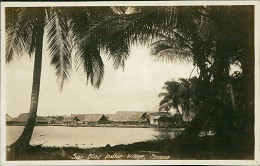 PANAMA - SAN BLAS INDIAN VILLAGE - RPPC POSTCARD - MAILED TO SALERNO /  ITALY 1931 (17757) - Panama