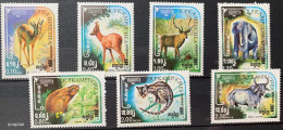 Kampuchea 1984, Animals Of Cambodia, MNH Stamps Set - Kampuchea