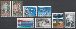 Iceland      .       Yvert    .     8 Stamps      .     **      .      MNH - Nuevos