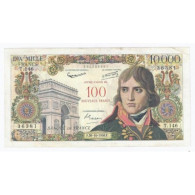 FAY 55/01 - 100 NF SUR 10000 FRANCS BONAPARTE - 30/10/1958 - TTB- - PICK 140 - 1955-1959 Surchargés En Nouveaux Francs