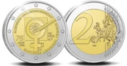 Belgie 2023   2 Euro Commemo UNC Uit De CC  "Vrouwenstemrecht - Droit Du Vôte Pour Les Femmes"  !! - Belgien