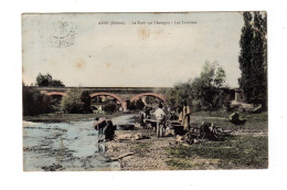 Fév24  6994386    Anse   Le Pont Sur L'azergue   Les Laveuses - Anse