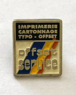 PINS PINS IMPRIMERIE CARTONNAGE TYPO OFFSET / OFFSET SERVICE  / 33NAT - Informatik