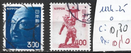 JAPON 1124-25 Oblitérés Côte 0.30 € - Usati